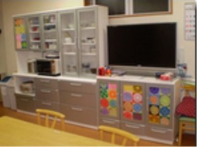 ケア施設のリビング