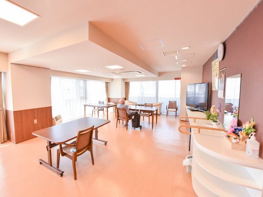 開放的な食堂空間