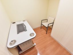 機能的な居室の一角