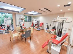 トレーニングマシン充実の部屋