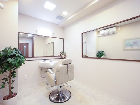 ケア施設の理美容室