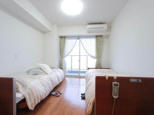 明るい居室の一例