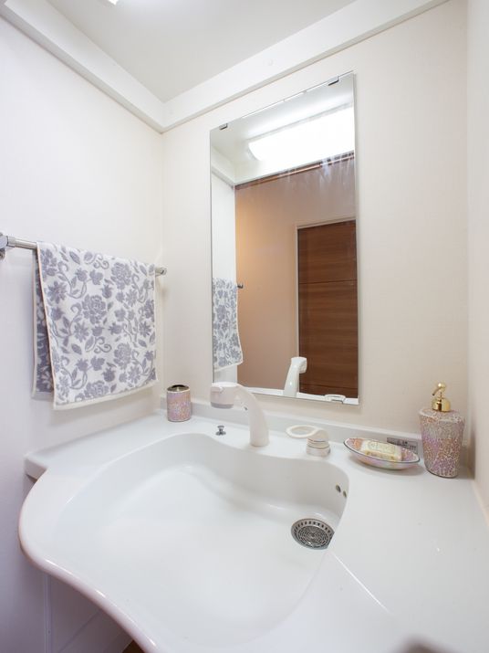 清潔感ある洗面台