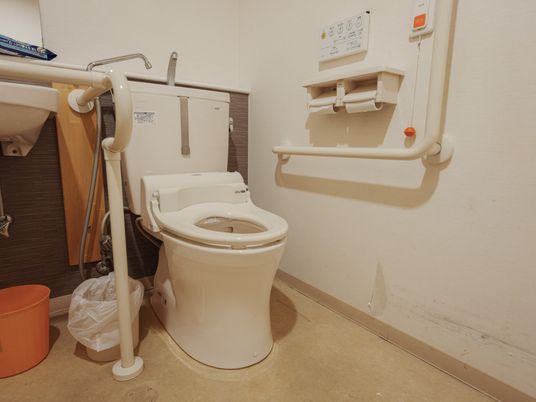 安全に配慮したトイレ