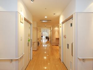 きれいな廊下の風景