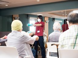 機能訓練の様子