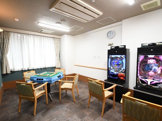 レクリエーションルームの一角