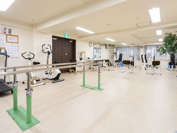 広々とした機能訓練室
