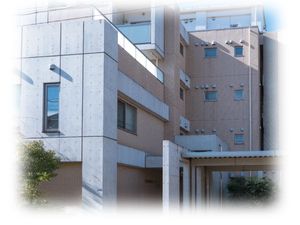モダンな外観の建物外観  