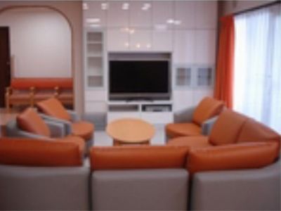 広々としたスタッフラウンジ