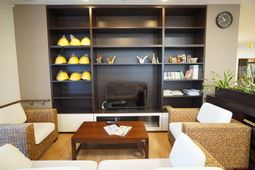 居心地の良いラウンジエリア