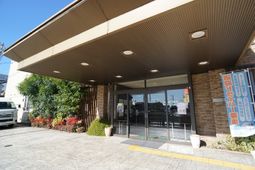 明るいエントランス