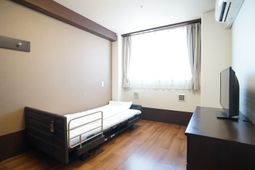 清潔な居室の一角