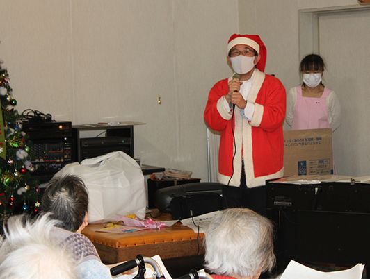 クリスマス会の風景