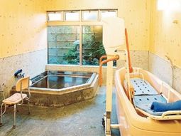 機能的な浴室設備