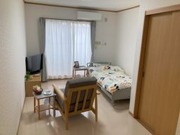 居室の明るい一角