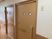 ゆったり通れる部屋の入口