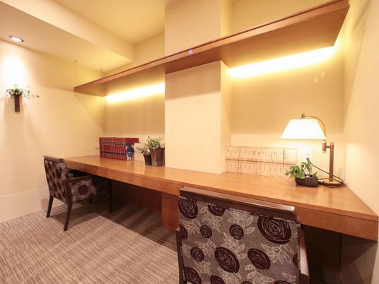 居心地の良い休憩スペース