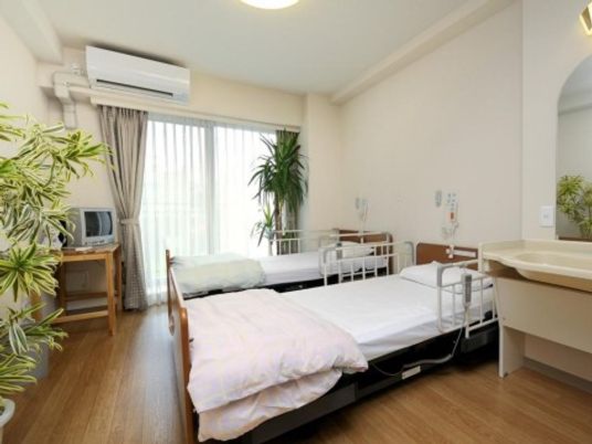 明るい清潔な居室