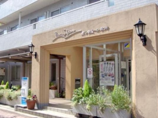 温かみのあるエントランス