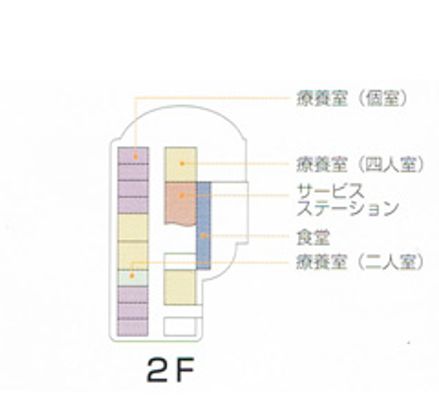 2階フロア図