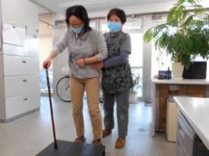 スタッフサポートの様子