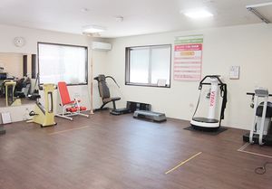 運動機器のある部屋