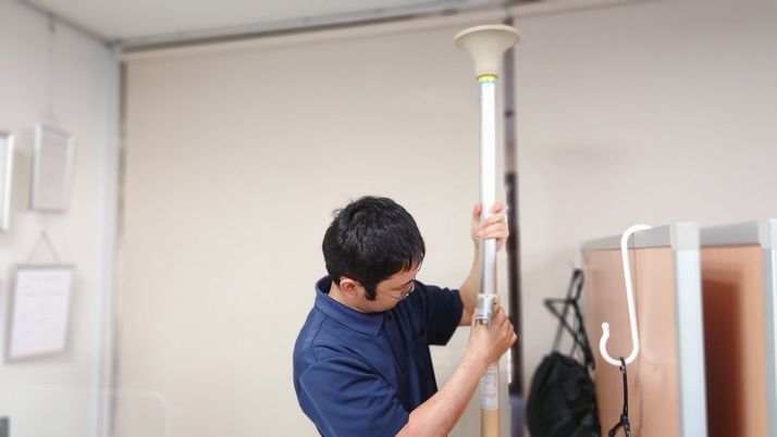 作業中のスタッフの様子