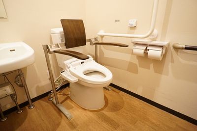 バリアフリーなトイレ設備