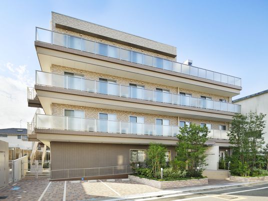 清潔感のある建物外観