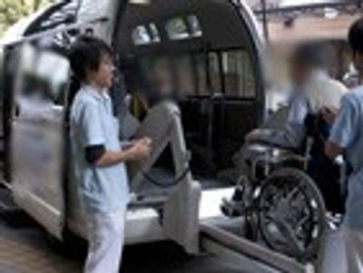 車椅子乗降の様子