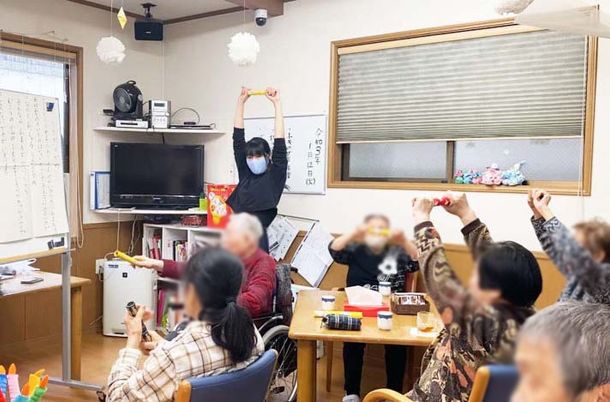 機能訓練の様子