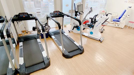 充実したトレーニングルーム