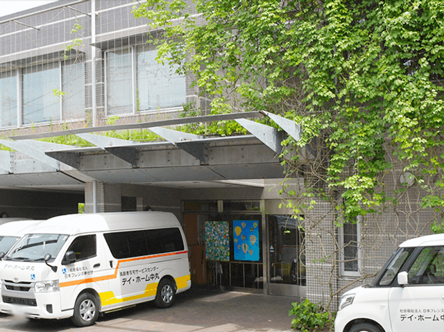 緑豊かなエントランス
