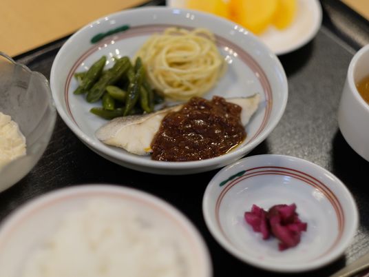 バランスの取れた食事内容