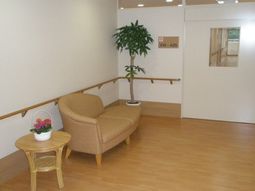 廊下の休憩スペース