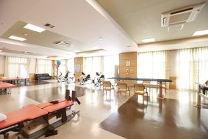 広々とした機能訓練室