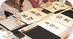 書道を楽しむ場面
