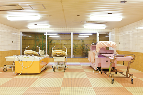 心地よい空間の浴室