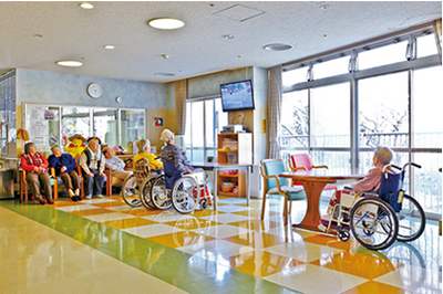 明るいラウンジ  