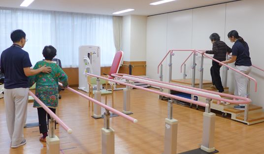訓練する人々の機能訓練室