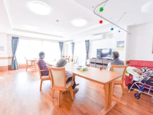 共用スペースの居心地の良い様子