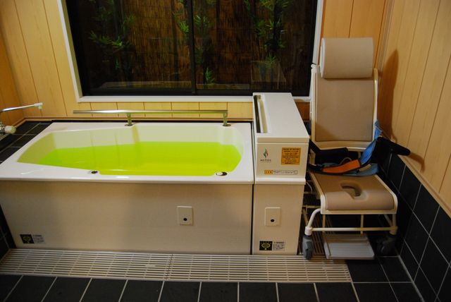 機能的な浴室
