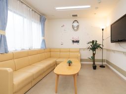 リラックスできる待合室