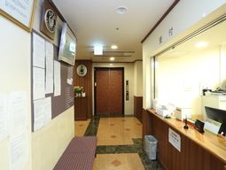 エレガントなロビーの様子