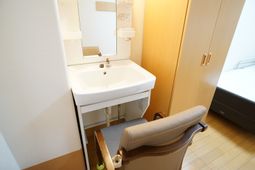 快適な洗面台スペース