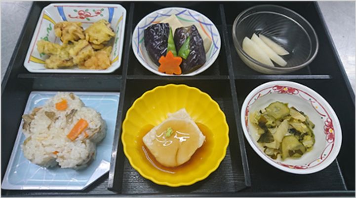 料理の盛り付け