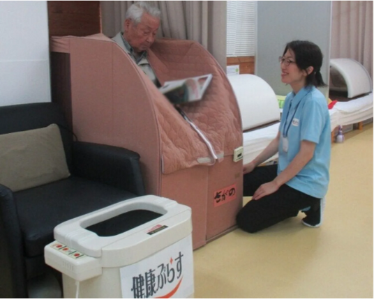 機能訓練室の一コマ