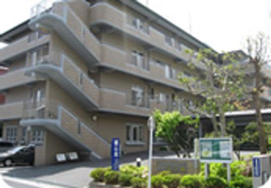 緑豊かな外観