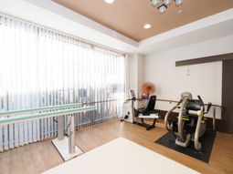 明るいトレーニングルーム